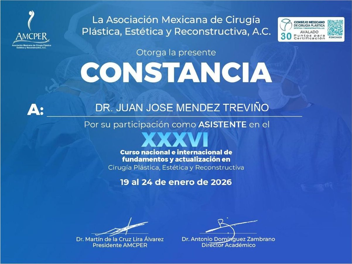 Constancia: XXXVI Curso Nacional e Internacional